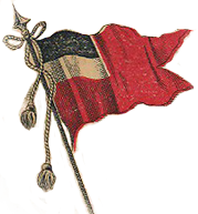 Flagge der Demokratischen Republik Georgiens